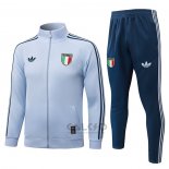 Tuta da Track di Giacca Italia 2026-2027 Blu Claro