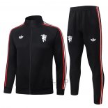 Tuta da Track di Giacca Manchester United 2026-2027 Nero