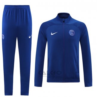 Tuta da Track di Giacca Paris Saint-Germain 2022-2023 Blu