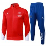 Tuta da Track di Giacca Paris Saint-Germain Bambino 2024-2025 Rosso