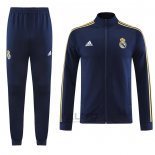 Tuta da Track di Giacca Real Madrid 2023-2024 Blu