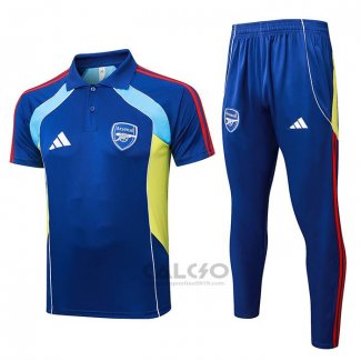 Conjunto Polo Arsenal 2025-2026 Blu