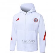 Giacca Con Cappuccio del Bayern Monaco 2025-2026 Bianco