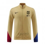 Giacca FC Barcellona 2023-2024 Giallo