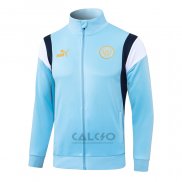 Giacca Manchester City 2023-2024 Blu