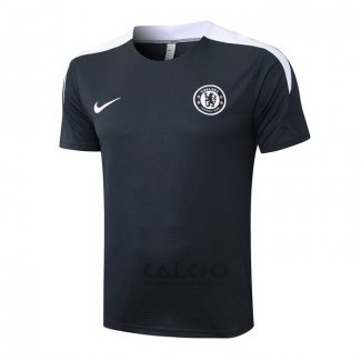 Maglia Allenamento Chelsea 2025-2026 Grigio
