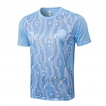 Maglia Allenamento Manchester City 2024-2025 Blu