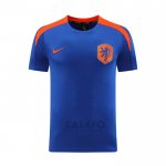 Maglia Allenamento Paesi Bassi 2024-2025 Blu
