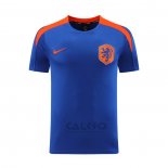Maglia Allenamento Paesi Bassi 2024-2025 Blu