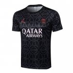 Maglia Allenamento Paris Saint-Germain Jordan 2024-2025 Nero