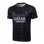 Maglia Allenamento Paris Saint-Germain Jordan 2024-2025 Nero