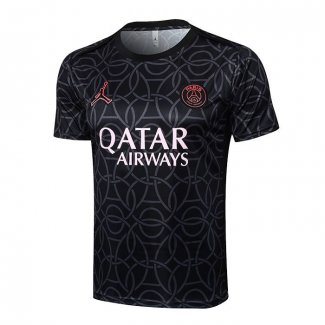 Maglia Allenamento Paris Saint-Germain Jordan 2024-2025 Nero