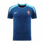Maglia Allenamento Portogallo 2024-2025 Blu