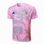 Maglia Allenamento Real Madrid Dragon 2024-2025 Rosa