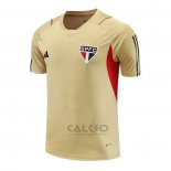 Maglia Allenamento Sao Paulo 2023-2024 Giallo