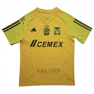 Maglia Allenamento Tigres UANL 2023-2024 Giallo