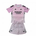 Maglia Arsenal Portiere Bambino 2025-2026 Rosa