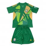 Maglia Aston Villa Portiere Home Bambino 2024-2025