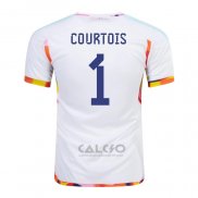 Maglia Belgio Giocatore Courtois Away 2022