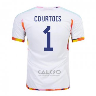 Maglia Belgio Giocatore Courtois Away 2022