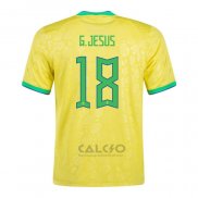 Maglia Brasile Giocatore G.jesus Home 2022