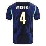 Maglia Brasile Giocatore Marquinhos Away 2026