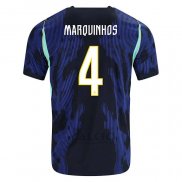 Maglia Brasile Giocatore Marquinhos Away 2026