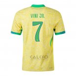 Maglia Brasile Giocatore Vini Jr. Home 2024