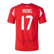 Maglia Cile Giocatore Medel Home 2024