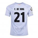 Maglia FC Barcellona Giocatore F.de Jong Third 2022-2023