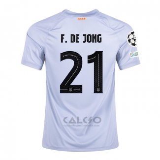 Maglia FC Barcellona Giocatore F.de Jong Third 2022-2023