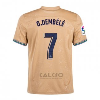 Maglia FC Barcellona Giocatore O.dembele Away 2022-2023