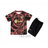 Maglia FC Barcellona Special Bambino 2025-2026 Rosso Nero