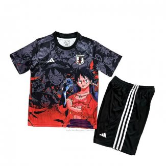 Maglia Giappone Anime Bambino 2025-2026 Nero