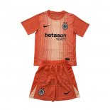 Maglia Inter Portiere Bambino 2025-2026 Arancione