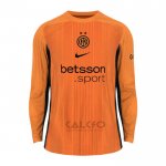 Maglia Inter Portiere Manica Lunga 2025-2026 Arancione