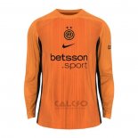 Maglia Inter Portiere Manica Lunga 2025-2026 Arancione