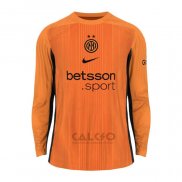 Maglia Inter Portiere Manica Lunga 2025-2026 Arancione