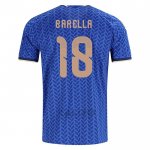 Maglia Italia Giocatore Nicolo Barella Home 2026