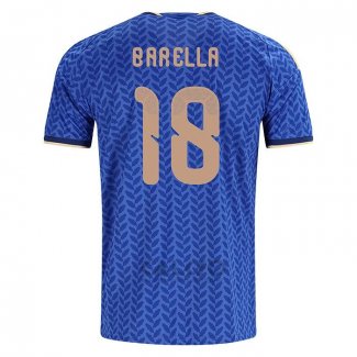 Maglia Italia Giocatore Nicolo Barella Home 2026