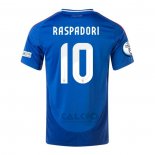 Maglia Italia Giocatore Raspadori Home 2024-2025