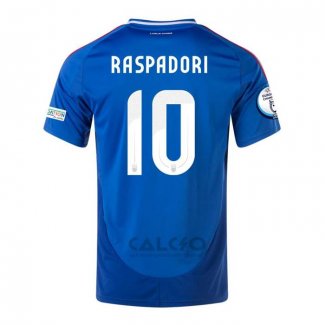 Maglia Italia Giocatore Raspadori Home 2024-2025