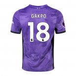 Maglia Liverpool Giocatore Gakpo Third 2023-2024