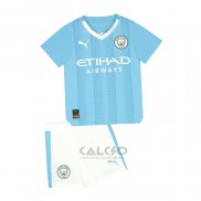 Maglia Manchester City Home Bambino 2023-2024