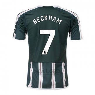 Maglia Manchester United Giocatore Beckham Away 2023-2024