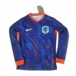 Maglia Paesi Bassi Away Manica Lunga 2024