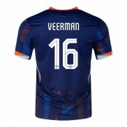 Maglia Paesi Bassi Giocatore Veerman Away 2024-2025