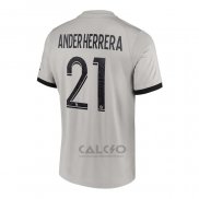 Maglia Paris Saint-Germain Giocatore Ander Herrera Away 2022-2023