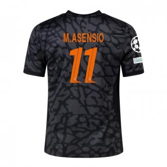 Maglia Paris Saint-Germain Giocatore M.asensio Third 2023-2024