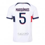 Maglia Paris Saint-Germain Giocatore Marquinhos Away 2023-2024